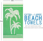 Genovega Oversized Cotton Turkish Beach Towels 72"x36" Lightweight Quick Dry - Image 6