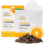 By Nature Vitamin C + Caffeine + Hydrating Under Eye Mask Patches by ByNatureFromNewZealand