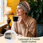 Women's Summer Beanie for Men Hat Boho Hats Adult Dwarf Hats Chemo Cap Cancer - Image 2