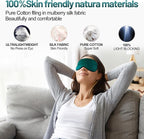 Sleep Mask, Silk Eye Mask for Sleeping - Image 5