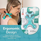 BioSwiss 2-Pack Handheld Full Body Massager, 4-Leg Pressure Point Tool - Image 6