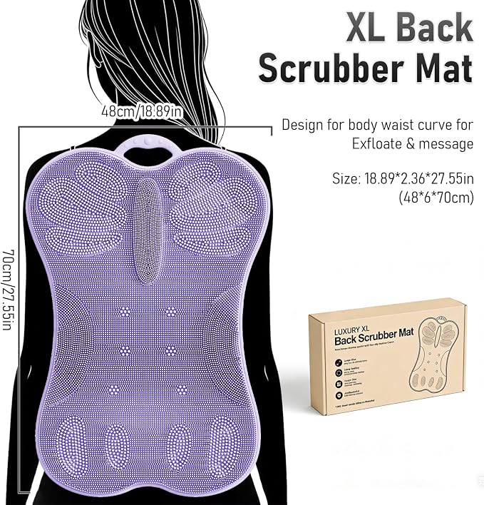 Back Scrubber Body Bath Cushion - Image 8