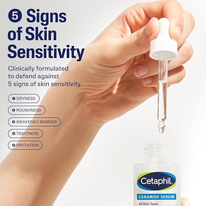 Cetaphil Ceramide Serum, Hydrates and Restores Skin Barrier, Formulated - Image 2