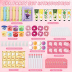 88PCS SPA Party Supplies for Girls, Under Eye Patches, Facial Masks, Lip Mask & - Image 2