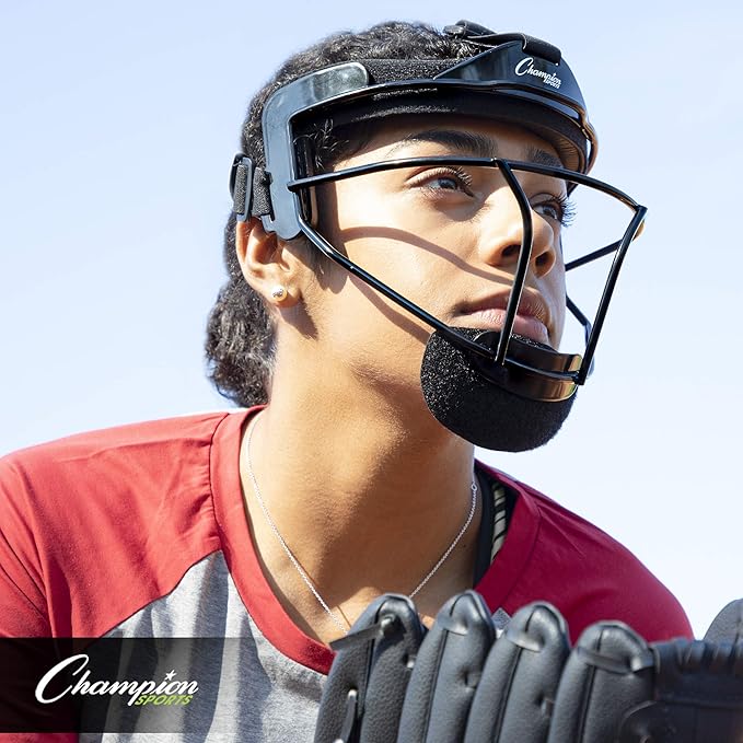 Champion Sports Steel Softball Face Mask – Durable Fielder’s Mask - Image 7