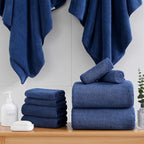 18 Piece Microfiber Bath Towels Set - Image 3