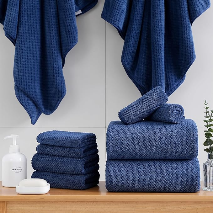 18 Piece Microfiber Bath Towels Set - Image 3