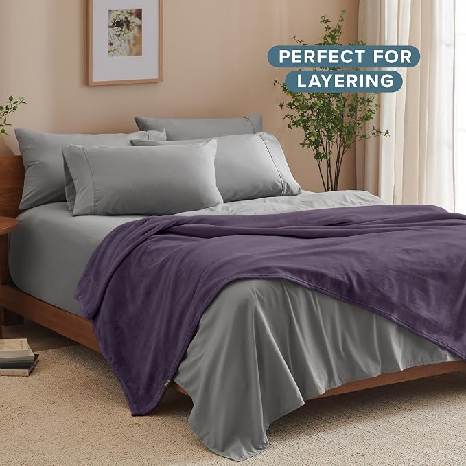 Bare Home Fleece Blanket - Image 8