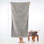 SKL Home CloudSoft Cotton Luxury 4 Pc Bath Towel Set - Image 3