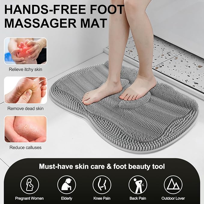 Bath Shower Foot Scrubber Mat - Image 4