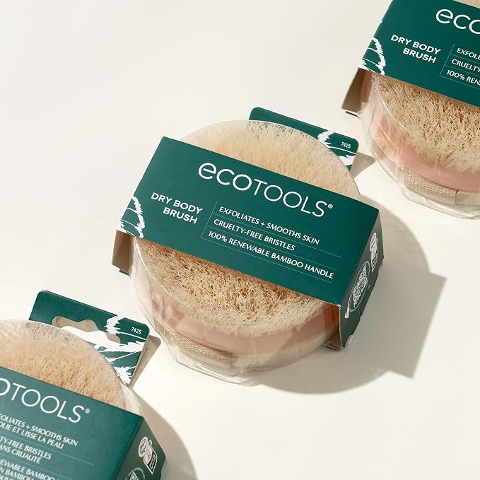 EcoTools Dry Body Brush, Cruelty-Free Bristles Exfoliate & Smooth Skin - Image 6