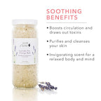 100% PURE Lavender Sea Therapy Bath Soak, Bath Salts - Image 3
