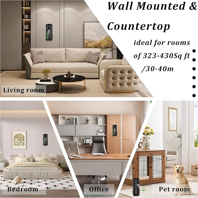 Automatic Air Freshener Spray Dispenser, Free Standing or Wall Mounted - Image 4