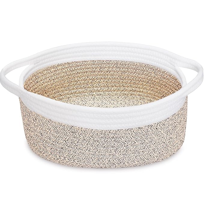ABenkle Small Woven Basket, Cat & Dog Toys, Gift Box by ABenkle