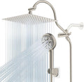 Hibbent 12'' All Metal CUPC Certified Shower Head, High Pressure Rainfall by Hibbent