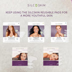 Silc Skin Silicone Eye Pads Reusable Overnight Eye Patches, Medical Grade - Image 7