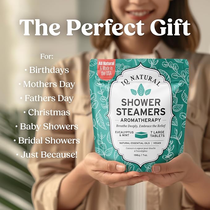 Eucalyptus Shower Steamers Aromatherapy - Image 6