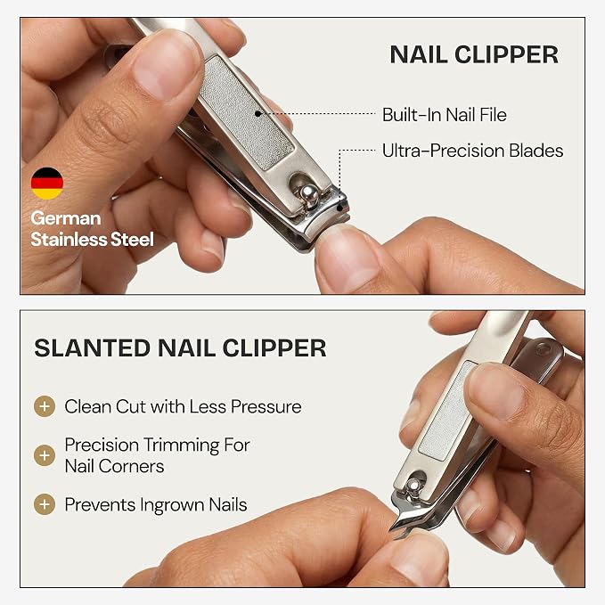 Beauty Power 9 in 1 Professional Manicure Pedicure Set - Image 4