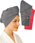 Textila 100% Cotton Hair Wrap Towels by Textila+Stores