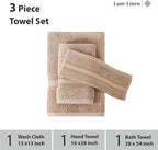 LANE LINEN Luxury Bath Towels Set - Image 3