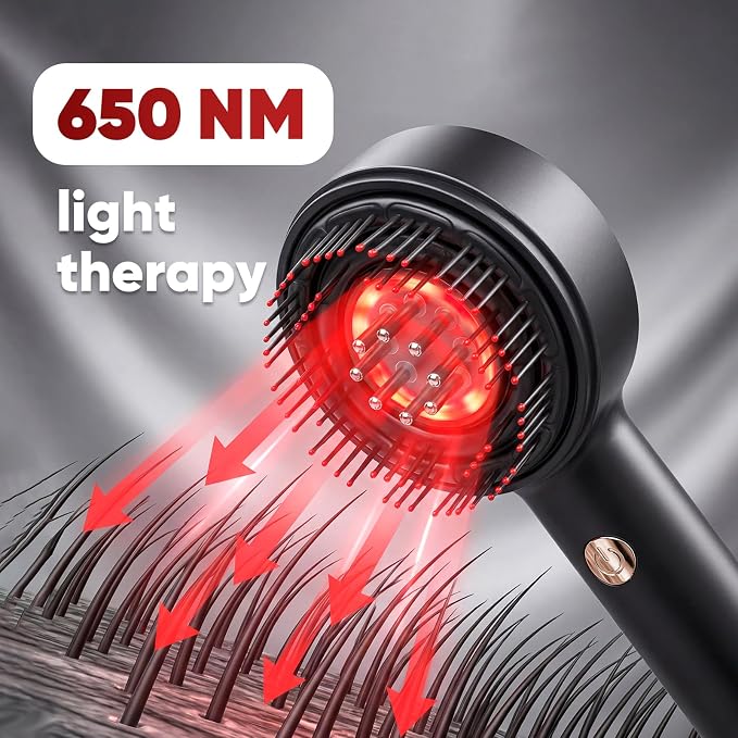 3-in-1 Scalp Massager with Oil Applicator, Portable Cordless Scalp Brush - Image 4