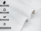 ZUPERIA White Bath Towels Bulk 60 Pack - Image 4