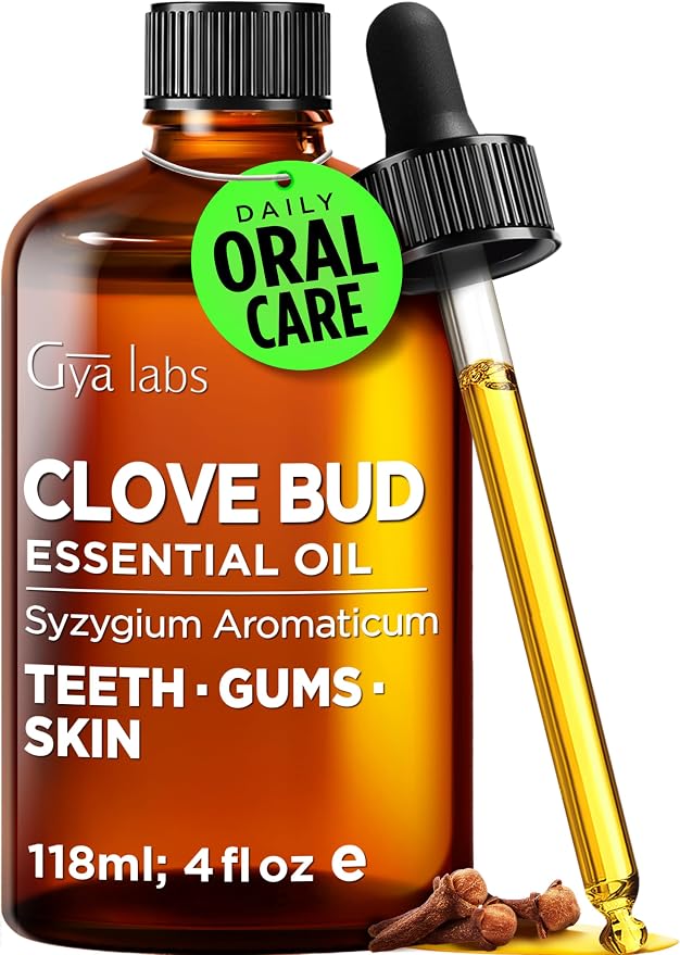 100% Pure Clove Essential Oil by GyaLabs