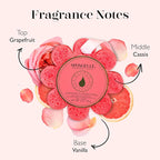 Spongellé Grapefruit Cassis Wild Flower Bath Sponge | Built-in Body Wash & Body - Image 3