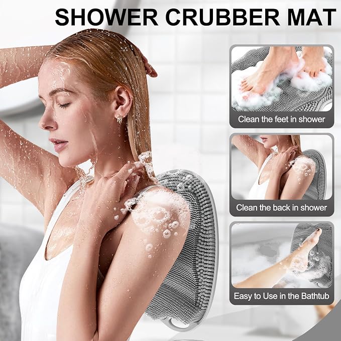 Bath Shower Foot Scrubber Mat - Image 6