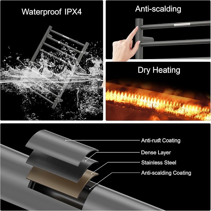 Electric Heated Towel Warmer - Image 5