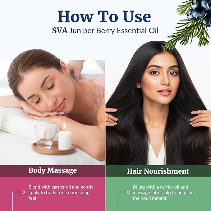 SVA Juniper Berry Essential Oil – 4 Fl Oz – 100% Natural Juniper Oil - Image 5