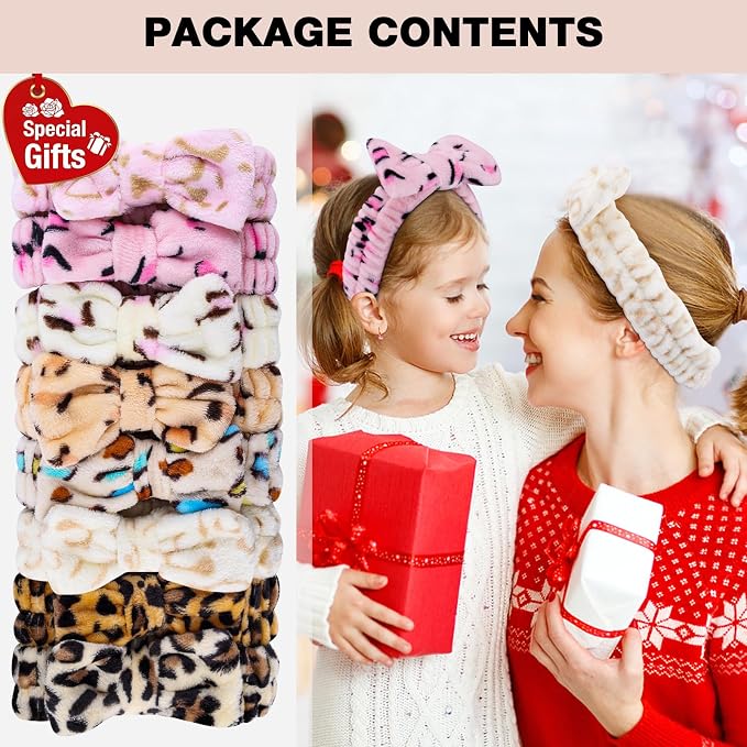 YOOVR 8pcs Spa Headband, Mothers Day Gifts Bulk, Stocking Stuffers - Image 3