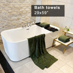 YTYC Towels, 29x59 Inches Extra Large Bath Towels - Image 2
