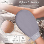 Exfoliating glove for Shower & Exfoliating body scrubber – 100% Vegan Viscose - Image 7