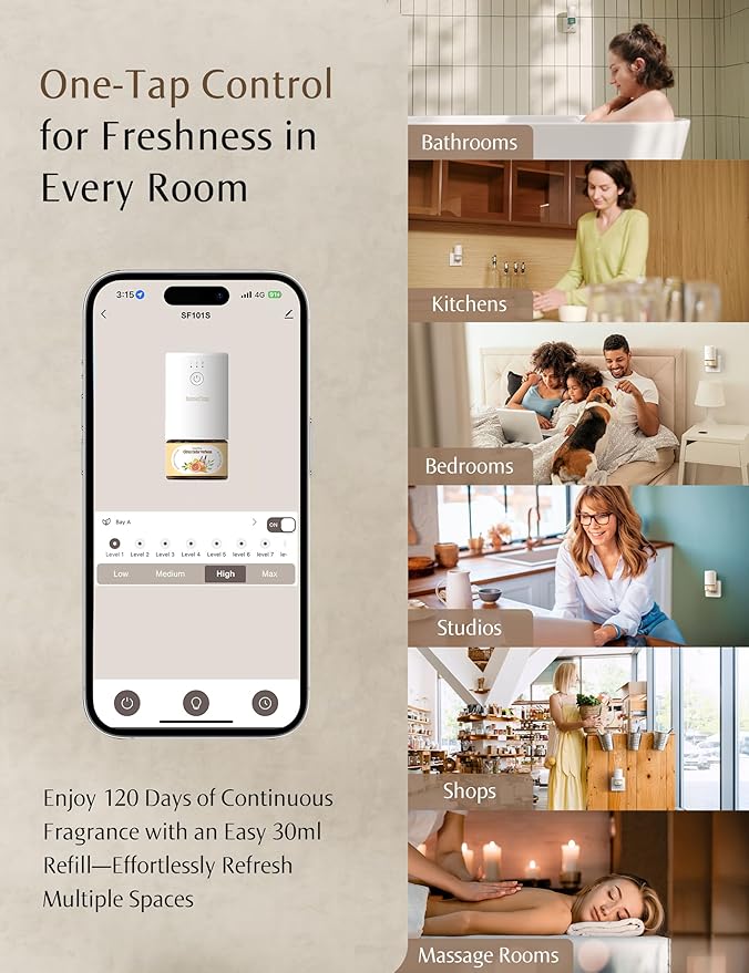 SF101S Pro Smart Plug in Air Freshener - Image 4