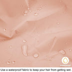 Reusable Shower Cap for Women, Large Waterproof Shower Bonnet - Image 6