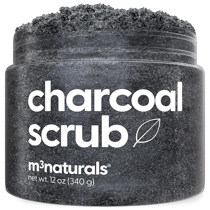 Exfoliating Charcoal Scrub by M3Naturals