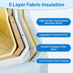 Portable Foldable Bathtub, Freestanding Bathtub No Installation, Bathroom SPA - Image 4