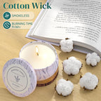WarmEmbrace Scented Candles, Candle Set of 9, Long-Lasting Candles - Image 4