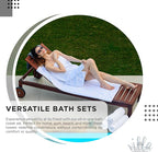 100% Cotton Bath Towel Set of 24-6 Bath Towels, 6 Hand Towels, 12 Wash Cloths - Image 7