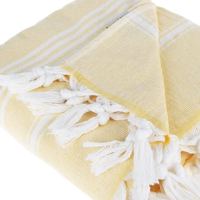 Beach Towel | Cotton Beach Towels, Sand Free, Highly Absorbent, Quick Dry - Image 4