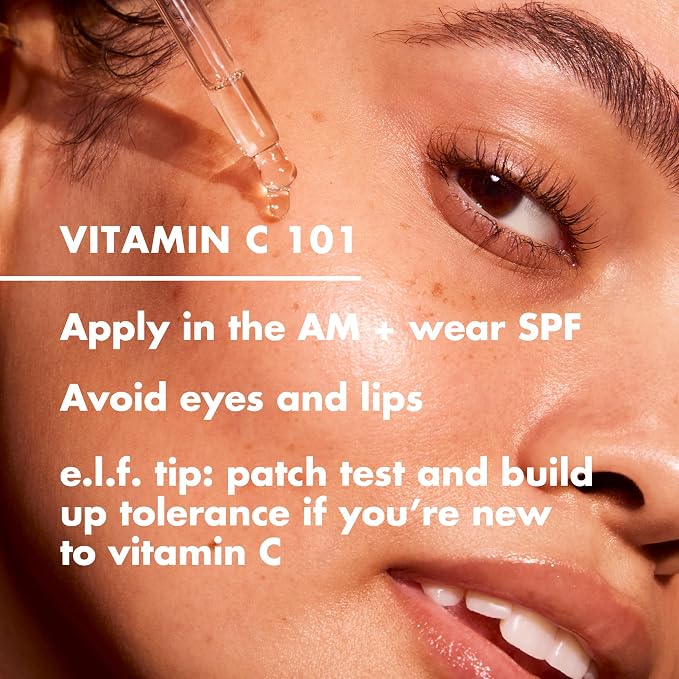 e.l.f. SKIN Bright Icon Vitamin C + E + Ferulic Face Serum, Brightening & - Image 3