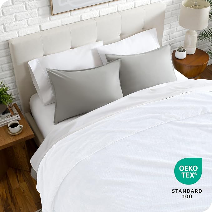 Bare Home Textured Fleece Blanket - Image 5