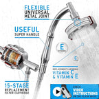 Handheld Shower Head With Filter - Image 3