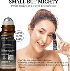 Organic Castor Oil and Frankincense Roll On – 100% Pure Hexane Free Eye Oil - Image 5