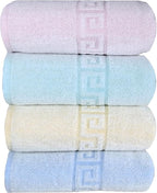 BolBom*S 100% Cotton Bath Towels, 4 Pack, Light Weight, Super Absorbent and - Image 9