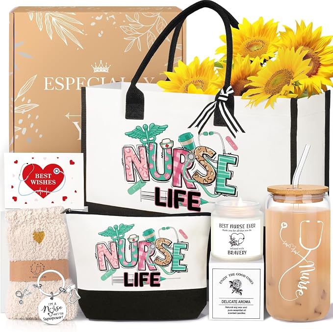 Nurse Gifts for Women 2025, Nurse Appreciation Gifts Nurses Week Set, Nursing by iAOVUEBY