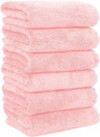 MOONQUEEN 6 Pack Premium Hand Towels by MOONQUEEN