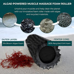 Oceanfoam Ripple Travel Foam Roller Firm Mini Foam Roller - Image 7