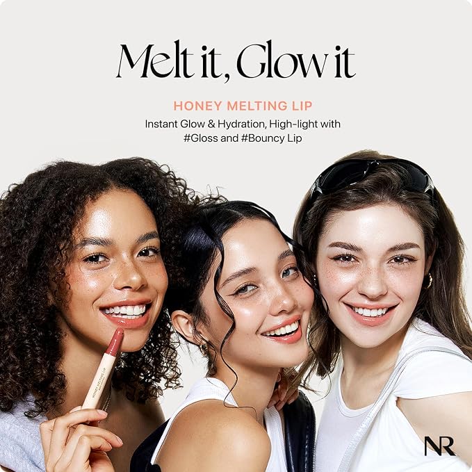 Nature Republic HONEY MELTING LIP SOFT LIP STICK, Hydrating Gloss, Moisturizing - Image 8